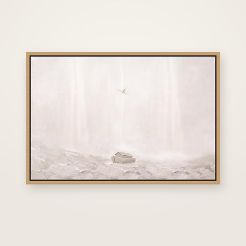 After the Flood in a natural floating frame